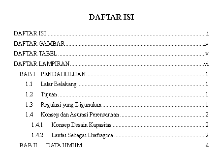 Portfolio for Automated Table of Contents & Lists