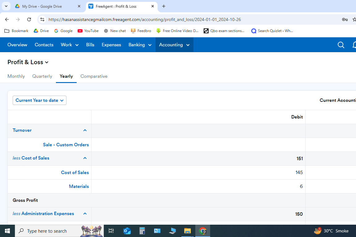 Portfolio for FreeAgent Accountant