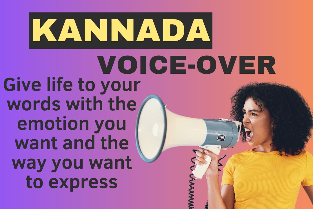 Portfolio for Kannada Voiceover