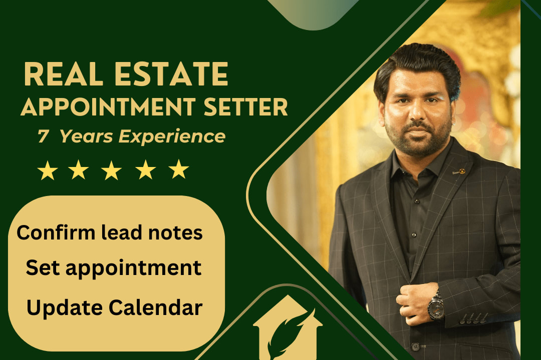 Portfolio for Real Estate Appointment Setter