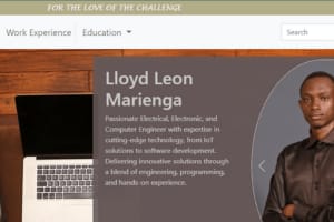 Portfolio for Full Stack Website development