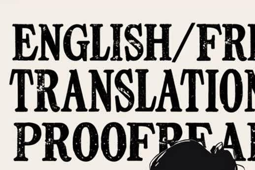 Portfolio for French/English translation/proofreading