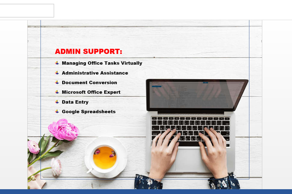 Portfolio for Administrative Assistant