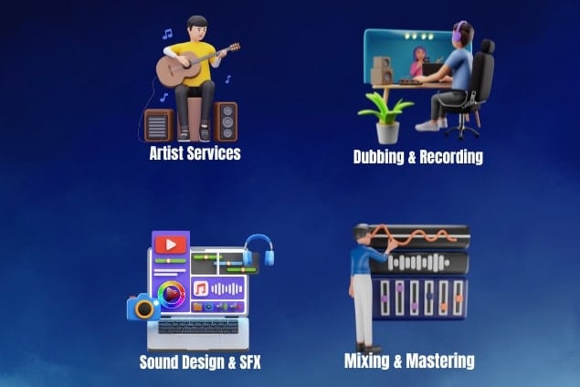 Portfolio for Music, Mixing (Dolby Atmos), SoundDesign