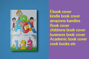 Portfolio for I will do book, e book cover design.
