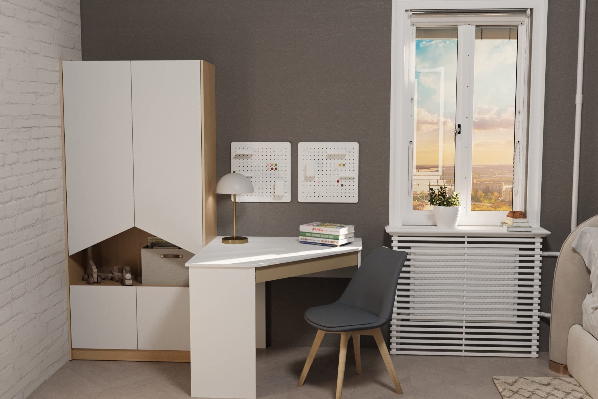 Portfolio for creating of interior design + render