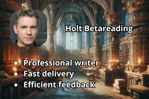 Portfolio for Expert Beta Reading for your Manuscript.