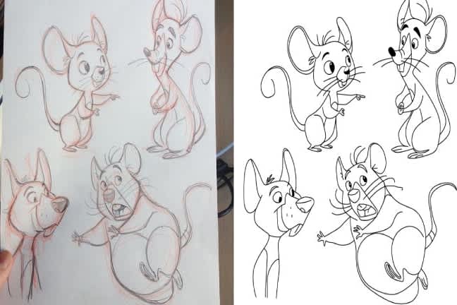 Portfolio for Graphic Design // Line Art