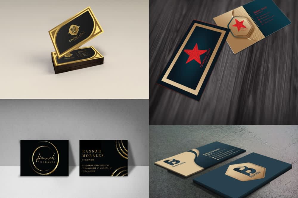 Portfolio for Graphic Design // Business card Design