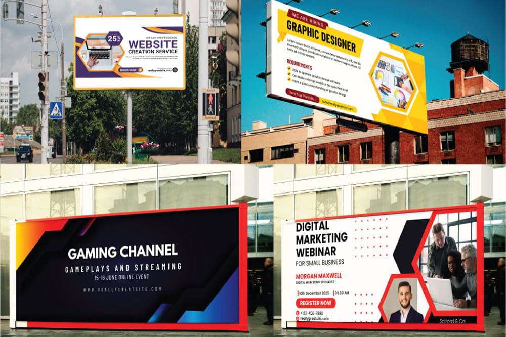 Portfolio for Graphic Design // Banner Design