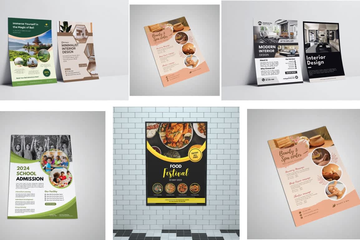 Portfolio for Graphic Design // Flyer Design
