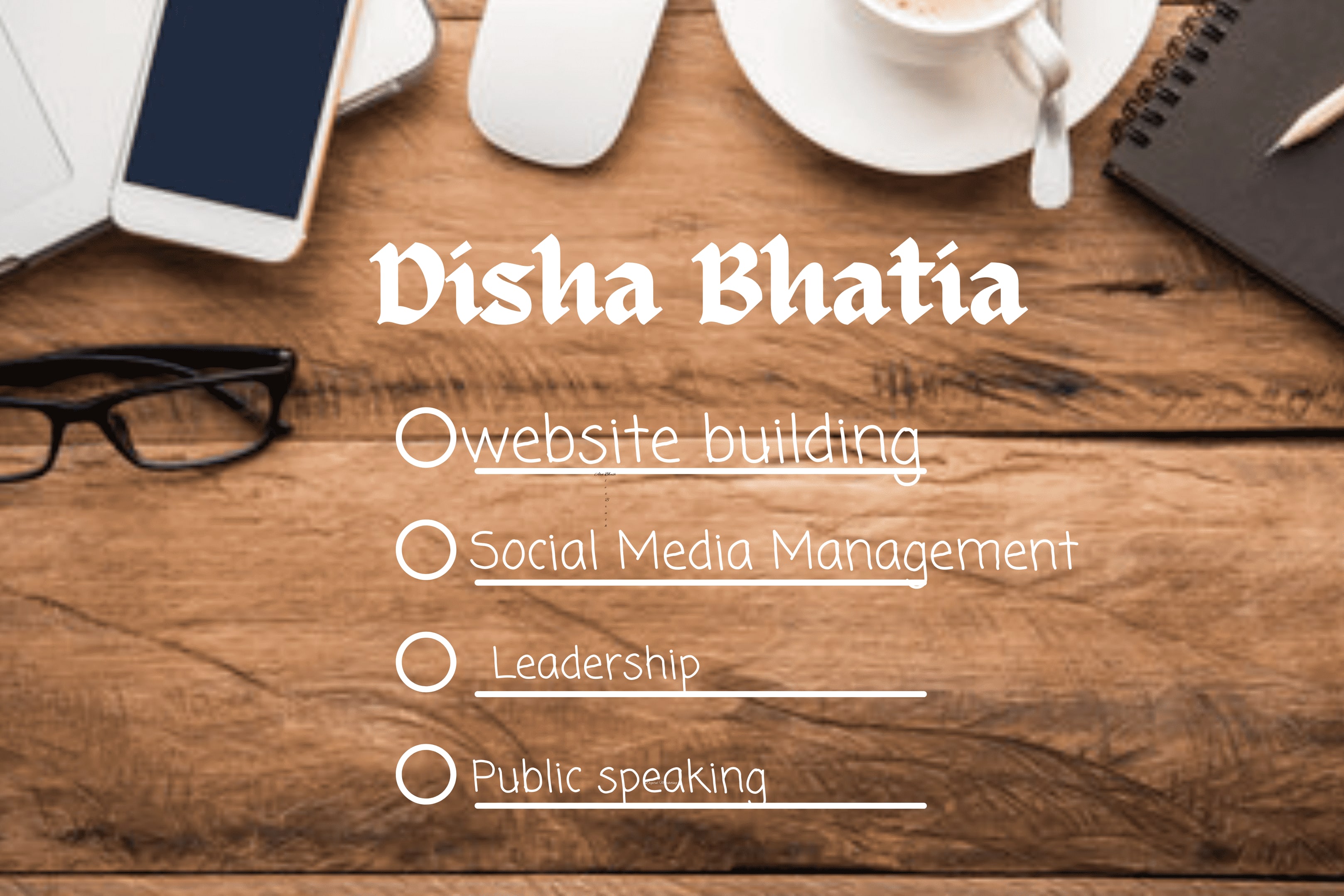 Portfolio for website handling