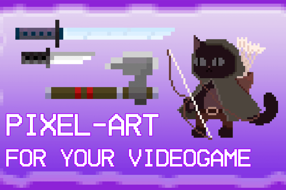 Portfolio for Pixel art objects for your video game