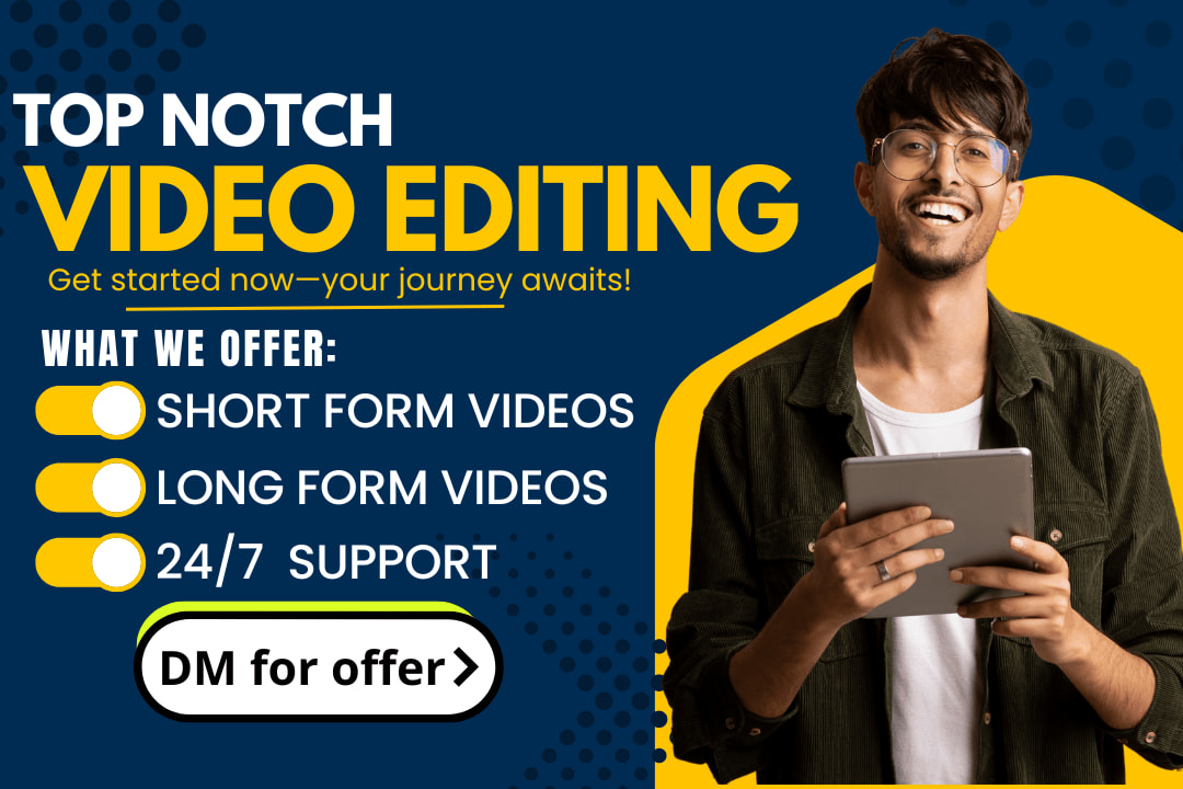 Portfolio for Skilled Video Editor