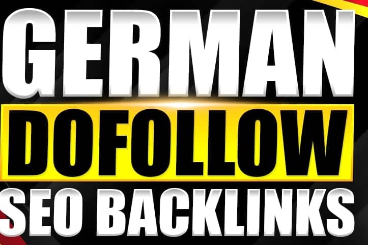 Portfolio for 20 German Based Website .DE Backlinks
