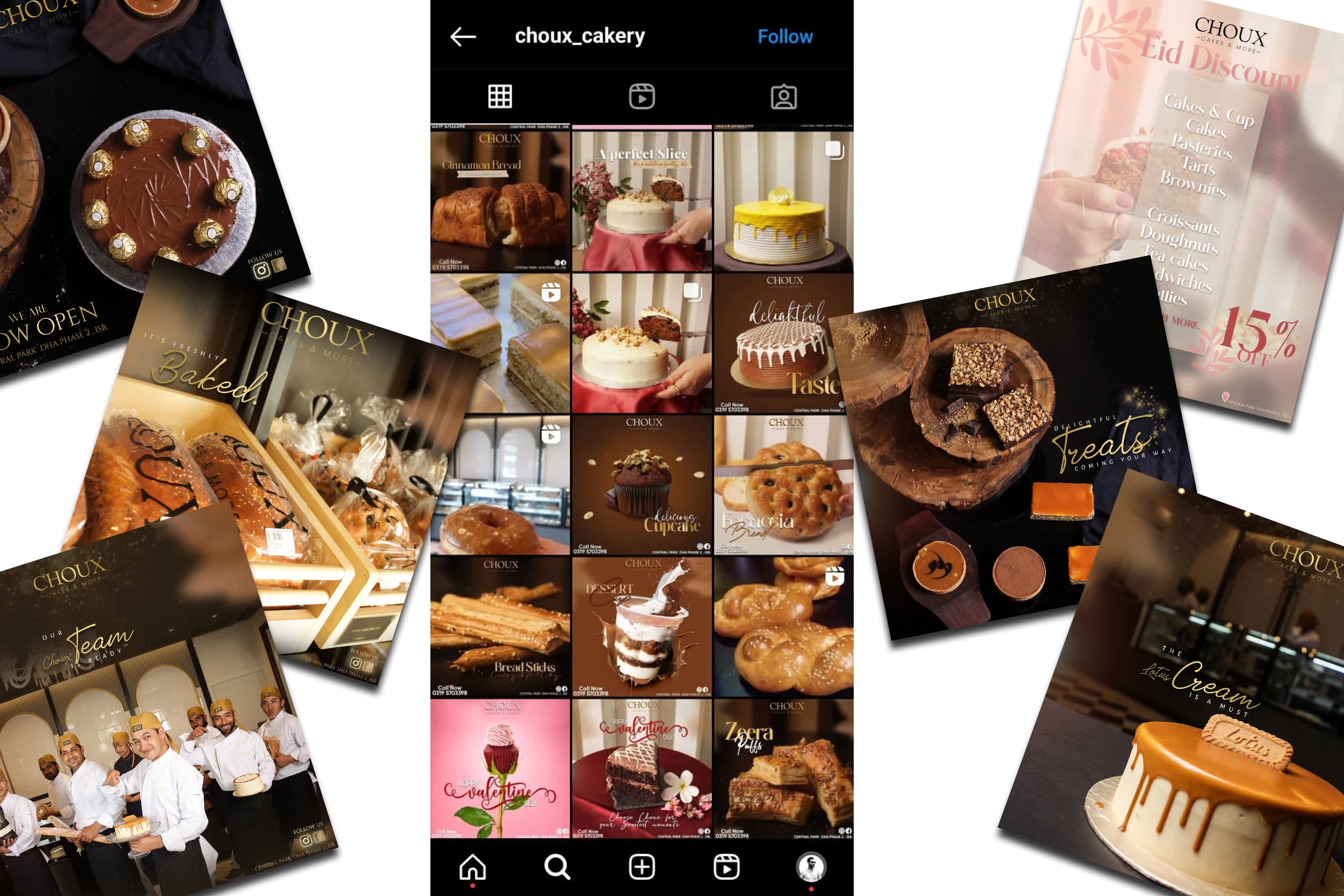 Portfolio for Social Media management