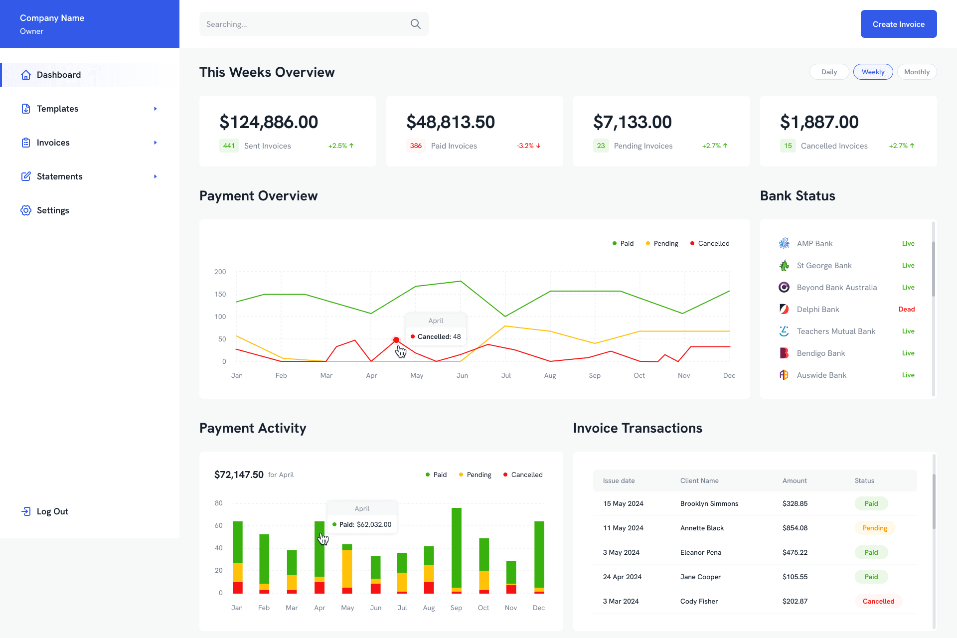 Portfolio for Website Development