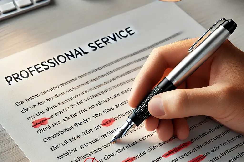 Portfolio for Professional Proofreading Services