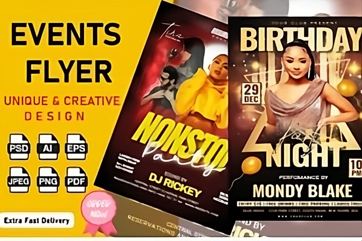Portfolio for Event Flyer