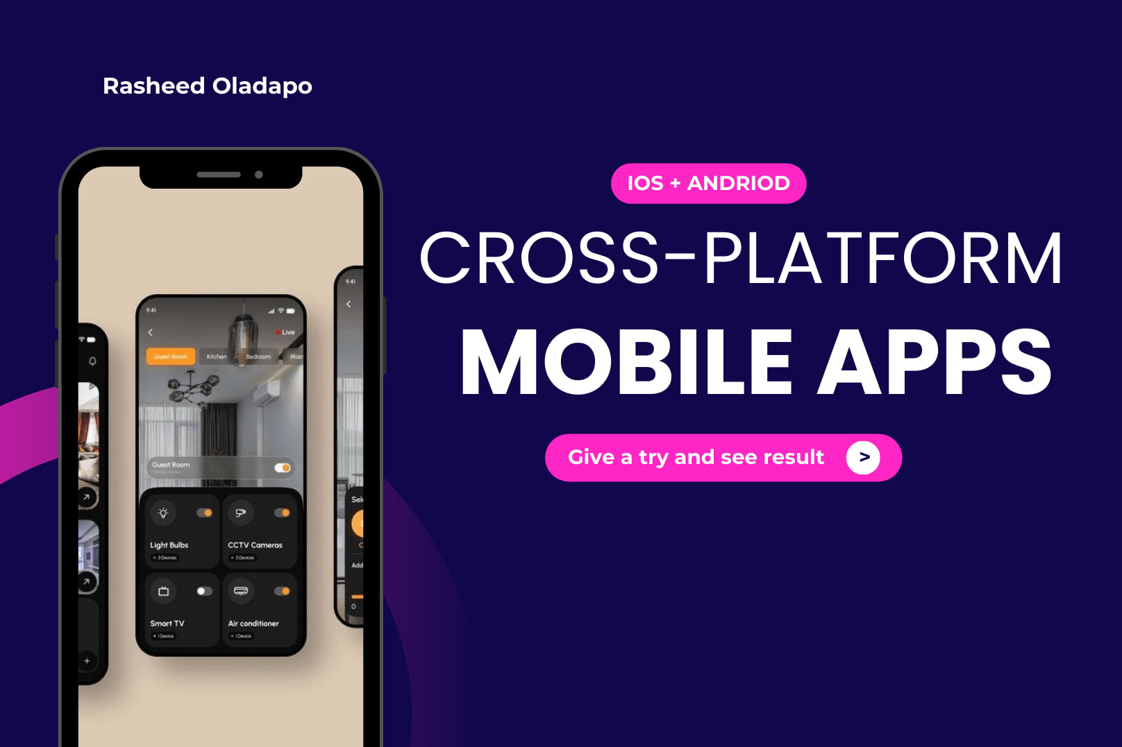 Portfolio for Mobile application development