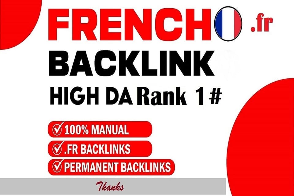 Portfolio for 15+ French .fr SEO Do Follow Backlinks