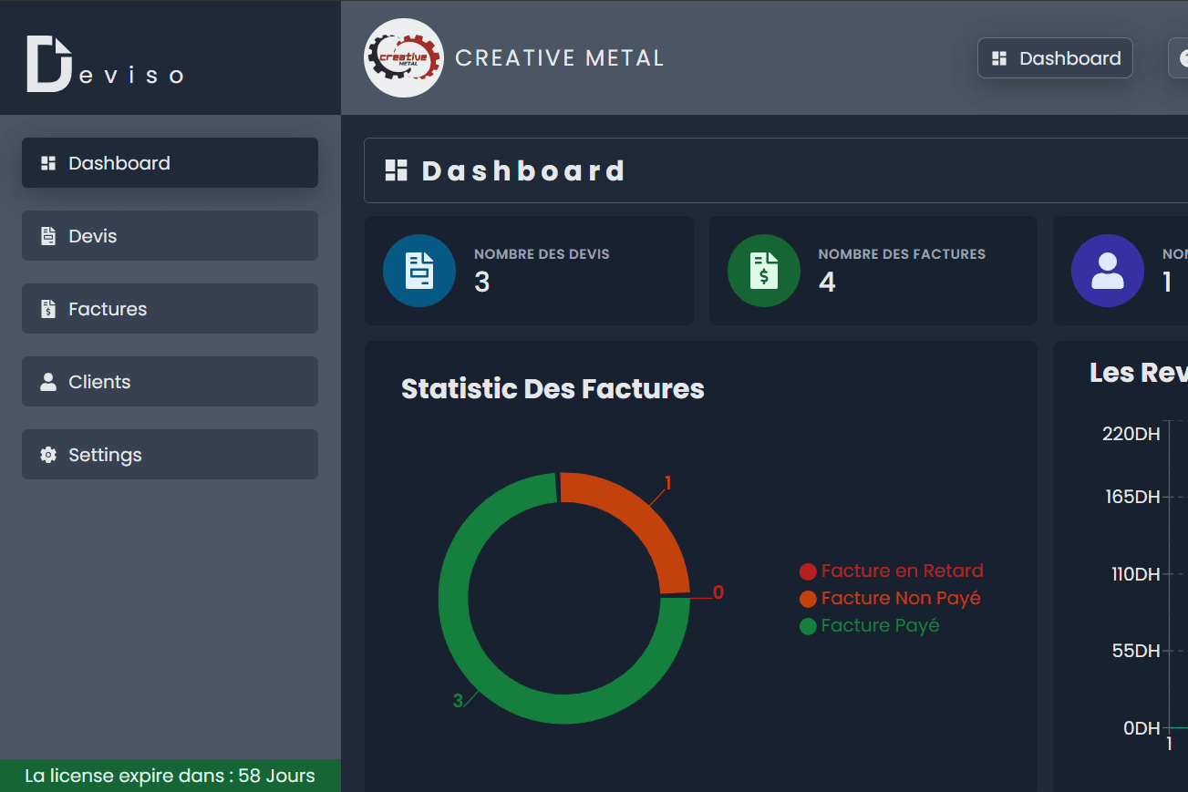 Portfolio for Deviso Web APP