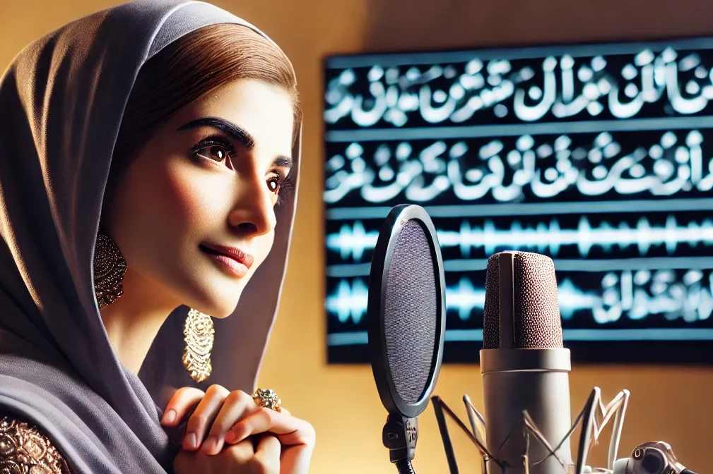 Portfolio for Female Urdu voice over