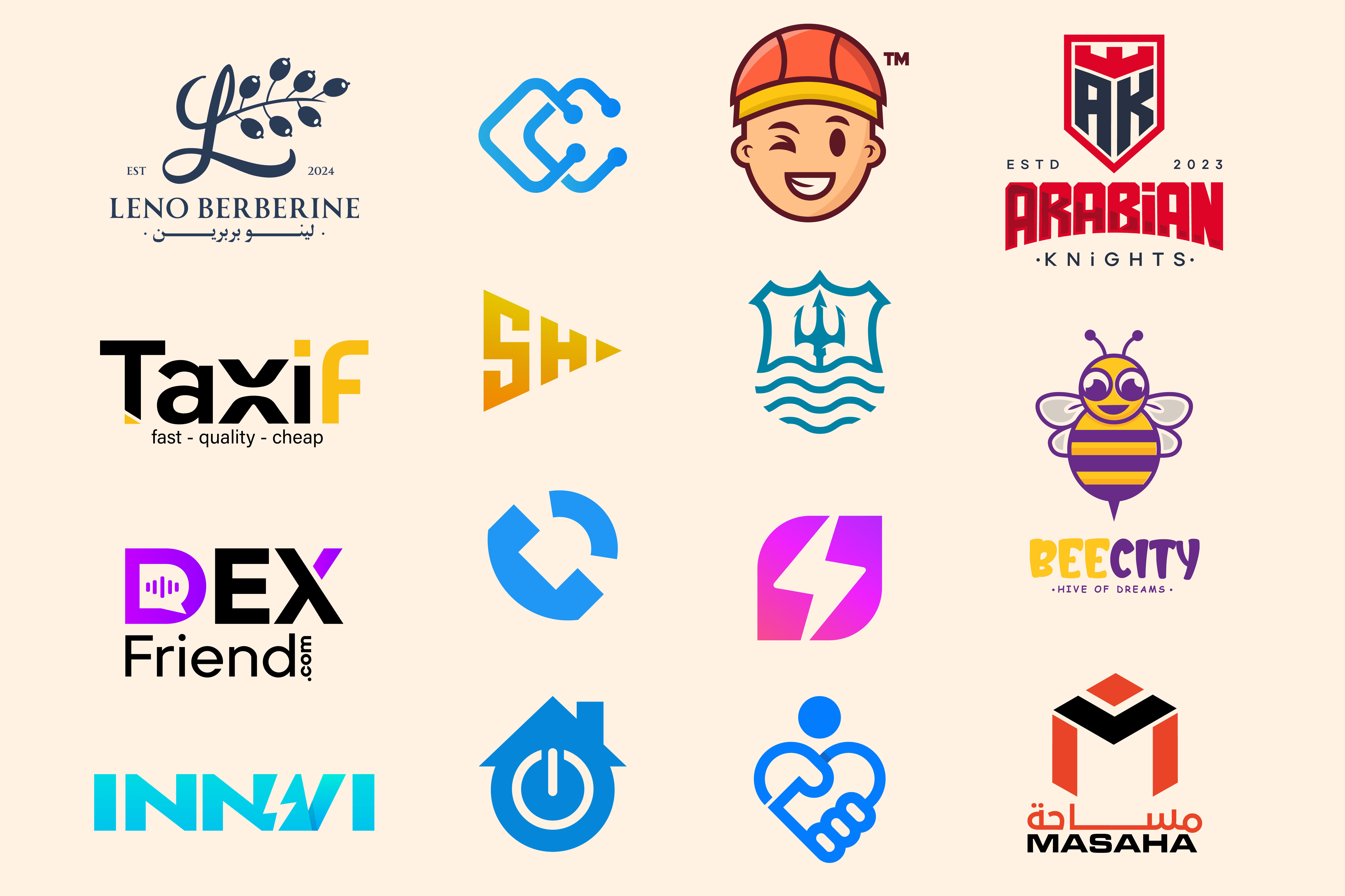 Portfolio for Creative & Professional Logo Design