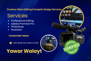 Portfolio for Creative Video Editing & Graphic Design