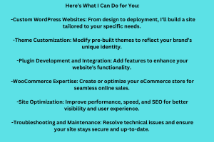 Portfolio for Wordpress Development