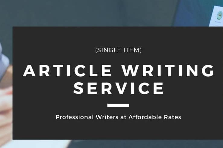 Portfolio for Professional Article Writing Services