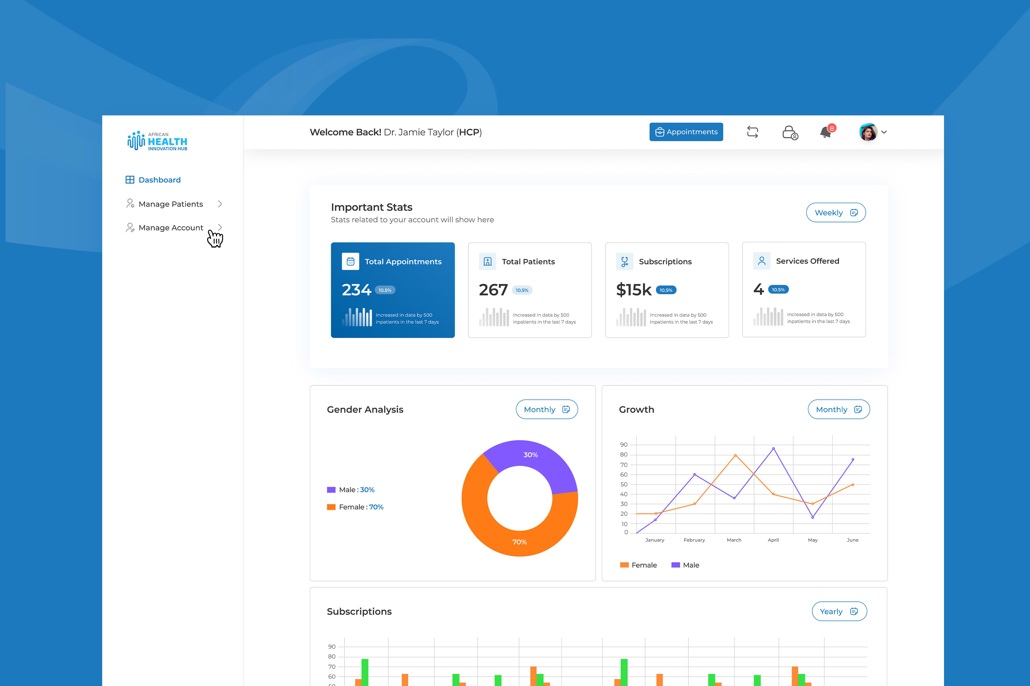 Portfolio for Website and Web App Development