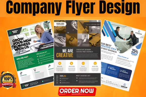 Portfolio for Company Flyer Design