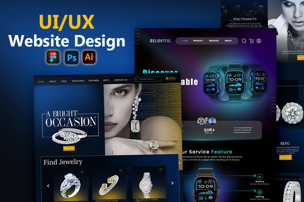 Portfolio for I Will Do  website ui ux design,