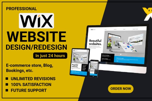 Portfolio for Wix website Development