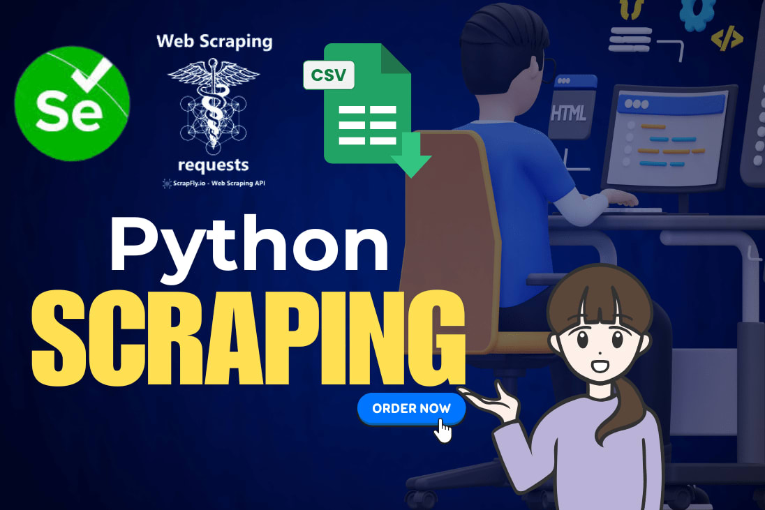 Portfolio for Data Scraping| Data Extraction