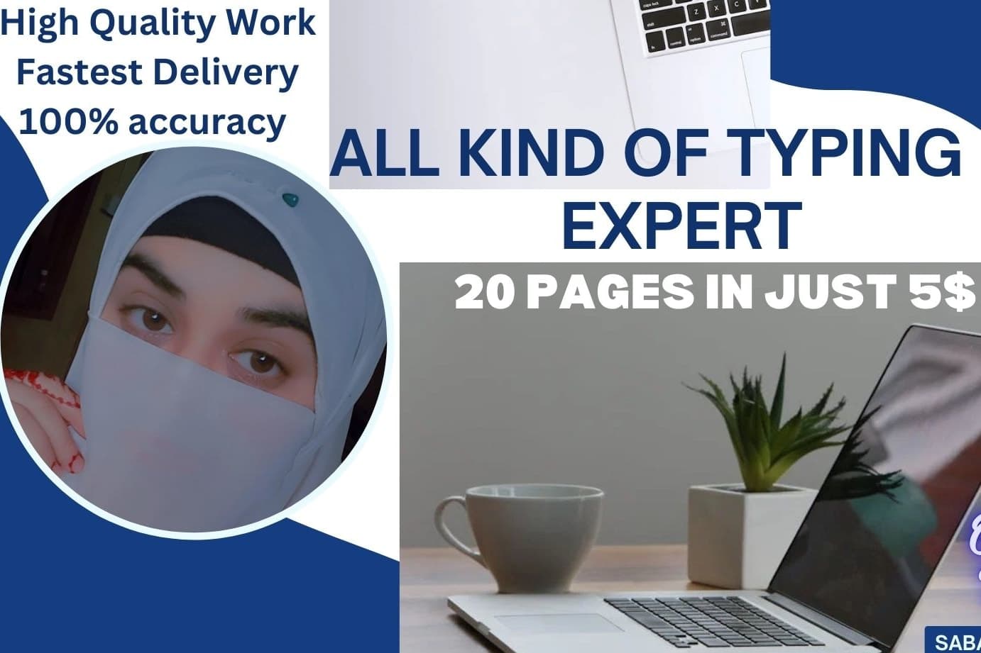 Portfolio for Data Entry & Typing