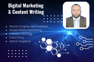 Portfolio for Digital Marketing and Content Writing