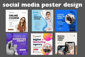 Portfolio for design eye catching social media post