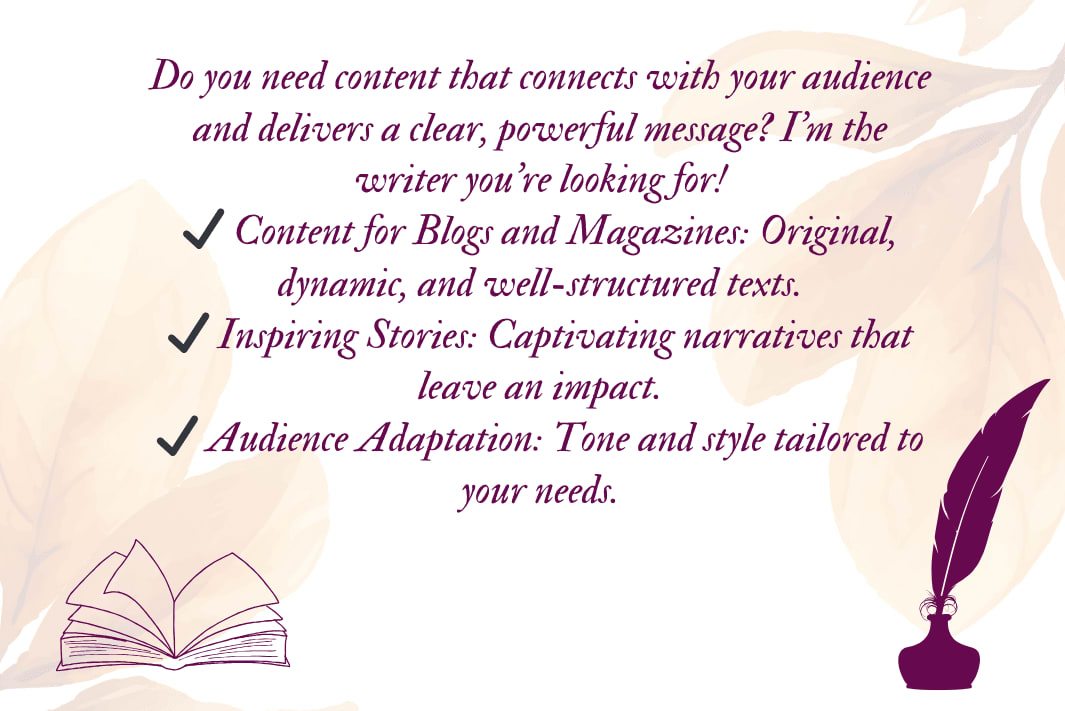 Portfolio for Creative Writer | Blogs, Magazines, and