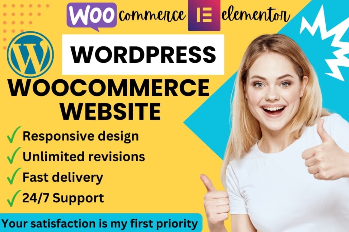 Portfolio for Ecommerce Wordpress Website
