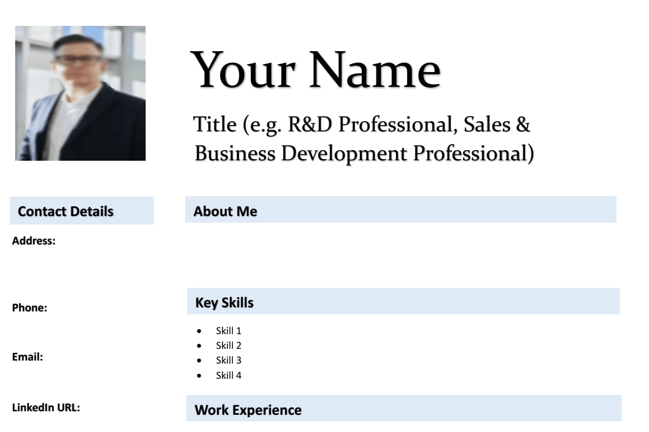 Portfolio for Resumes, Cover Letters, JDs & LinkedIn