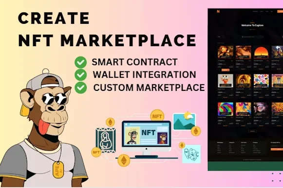 Portfolio for I will create nft marketplace