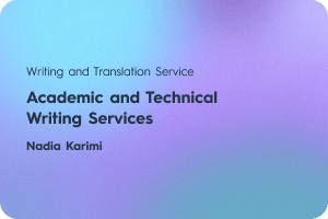Portfolio for Academic and Technical Writing Services