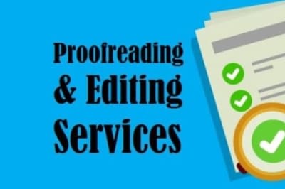 Portfolio for Editing and Proofreading