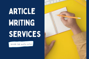 Portfolio for Article Writing Services