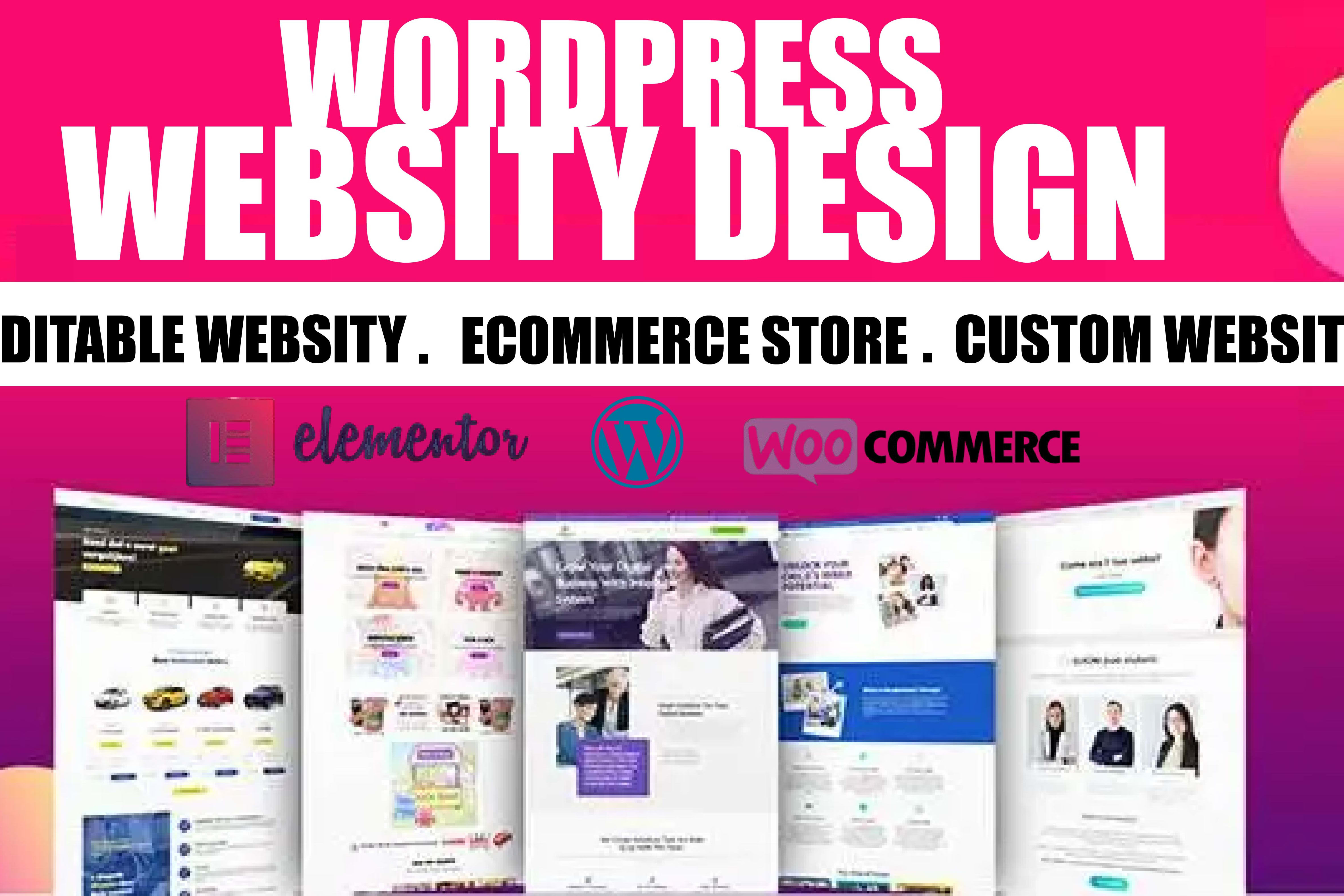 Portfolio for develop wordpress website