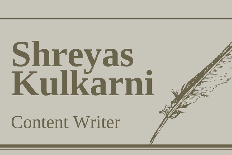 Portfolio for Content Writing