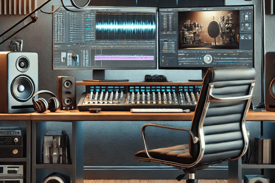Portfolio for podcast , video and audio editing