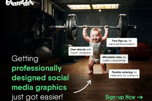 Portfolio for Professionally Made Social Media Designs